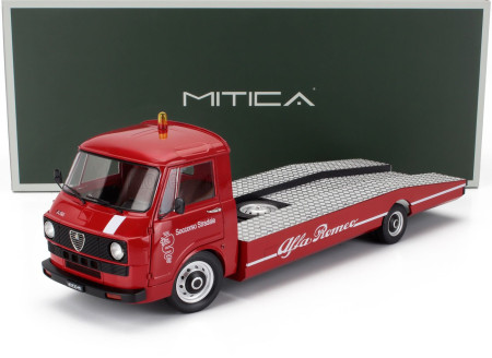 Alfa Romeo A12 (F12) Carro Attrezzi 2° Serie 1977 Rosso Red - Mitica 1:18 Pre-order 